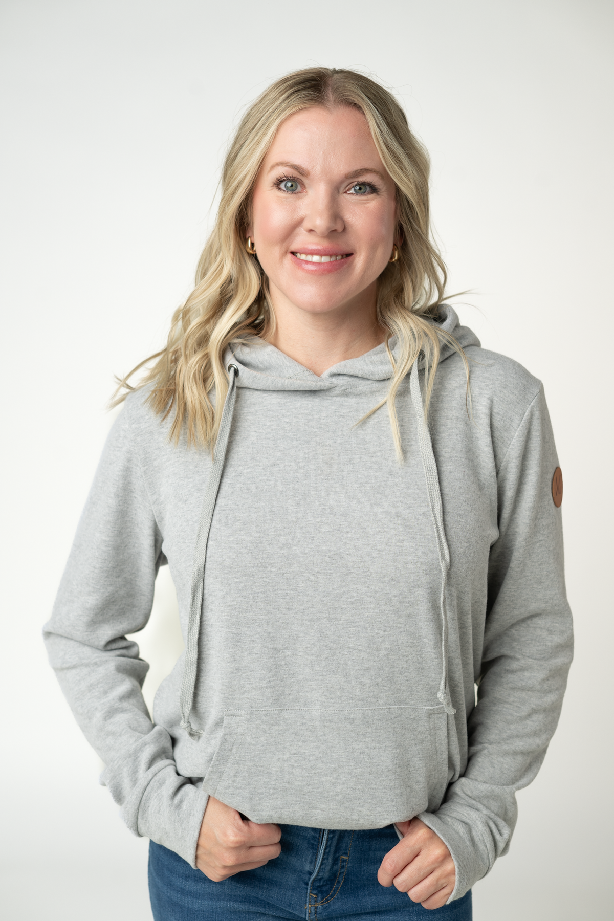 Michelle Mae Hailey Hoodie - Light Grey