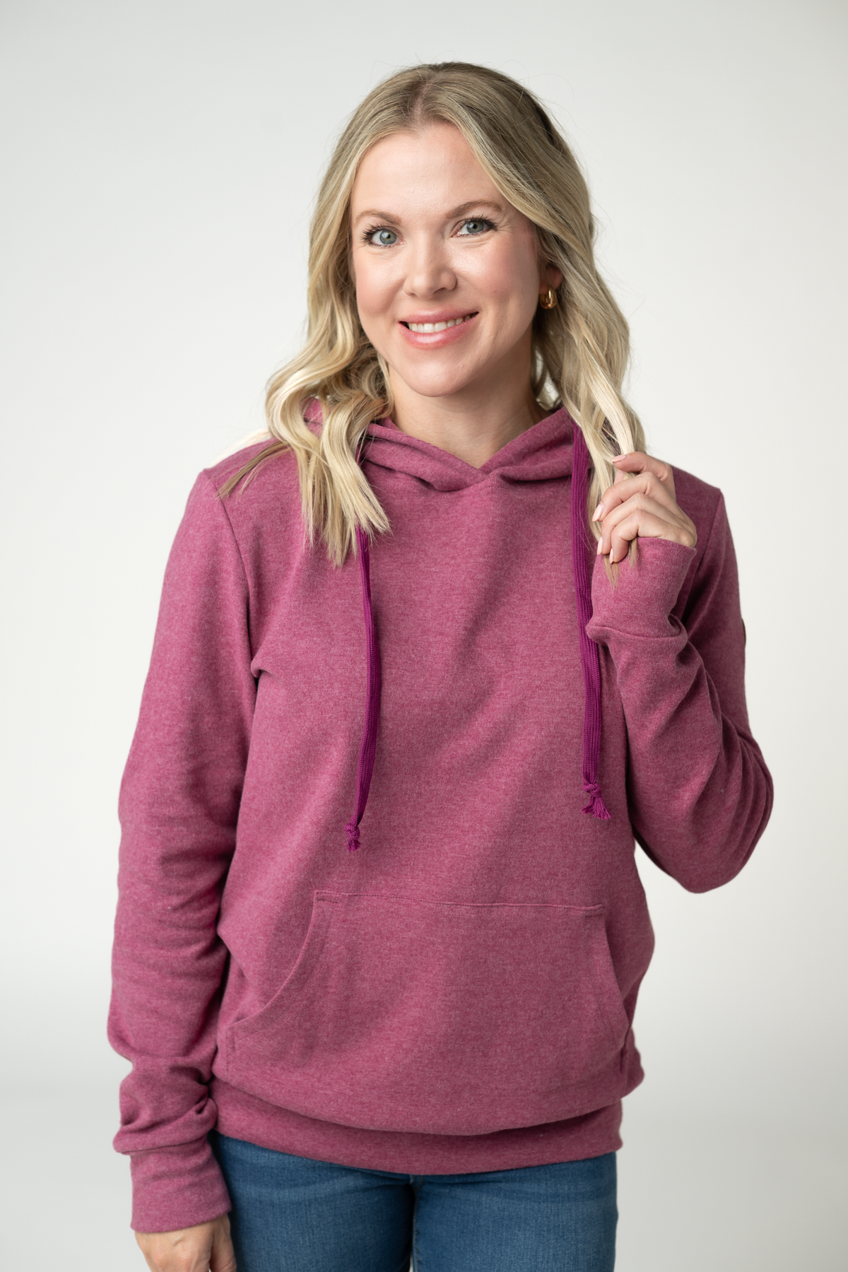 Michelle Mae Hailey Hoodie - Raspberry