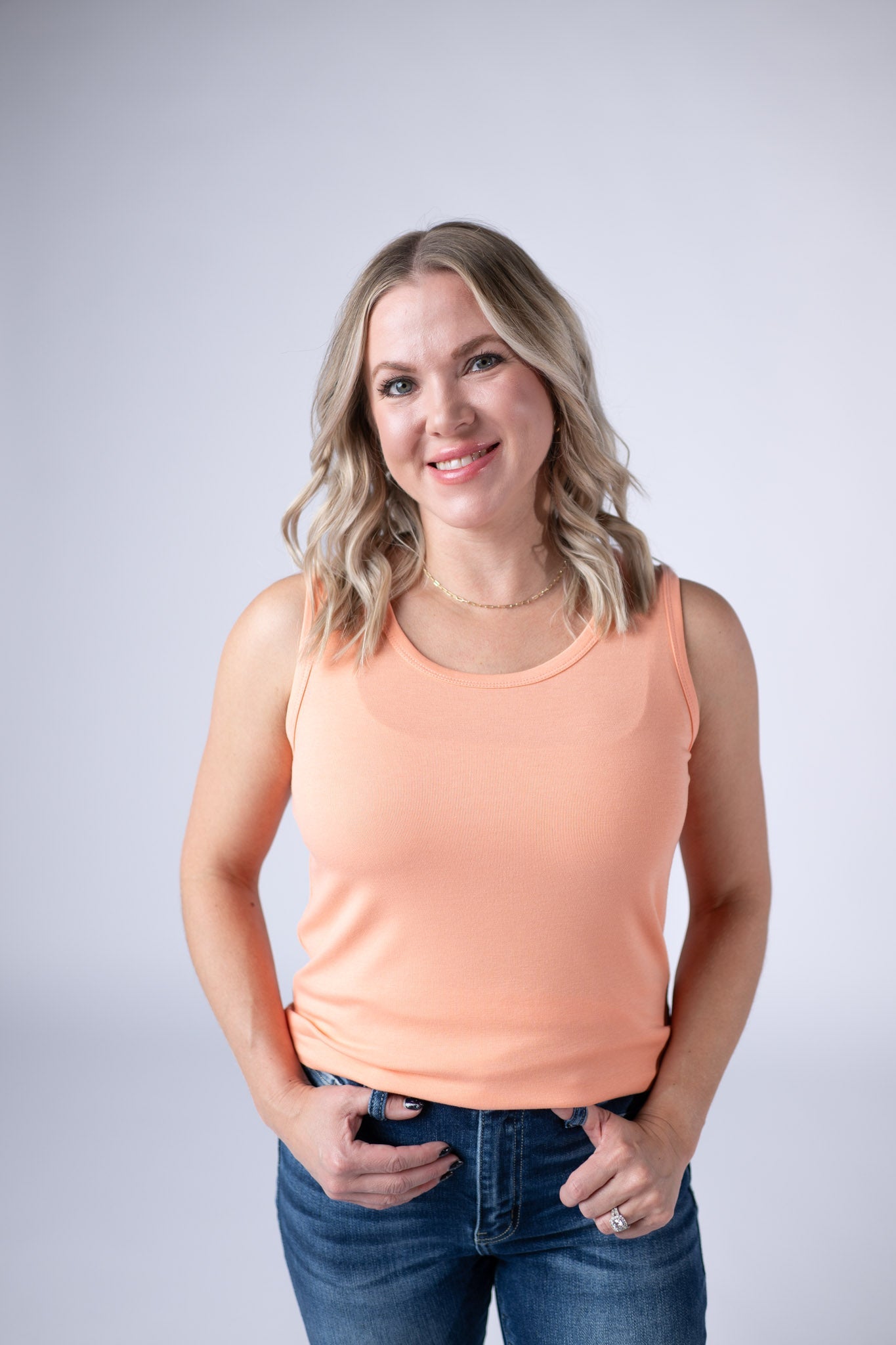 IN STOCK Ava Tank - Melon