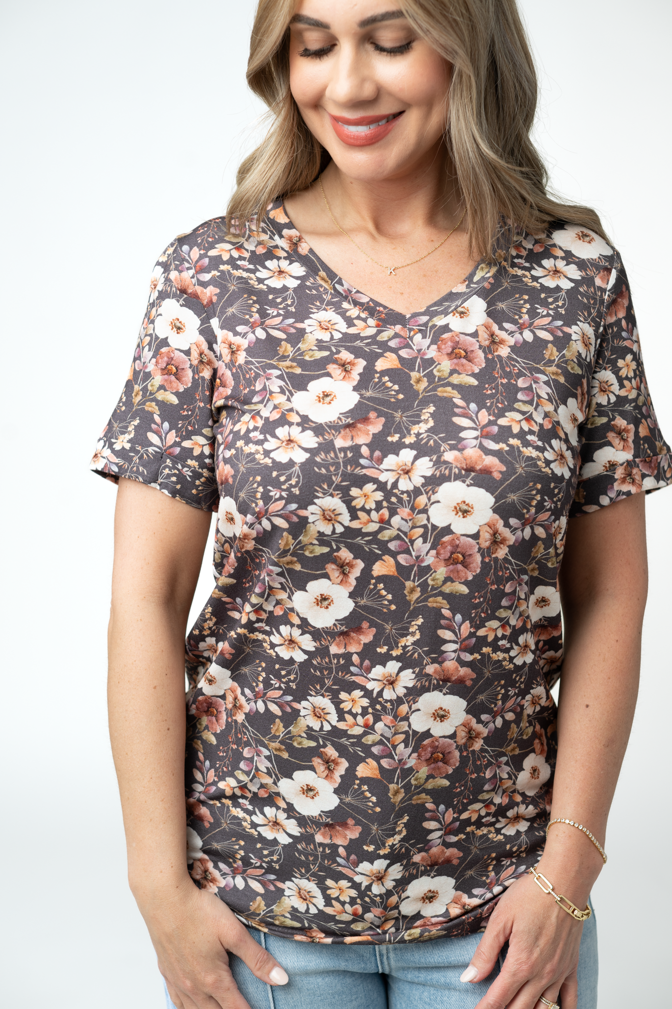 Michelle Mae Sophie Top - Blushwood Floral