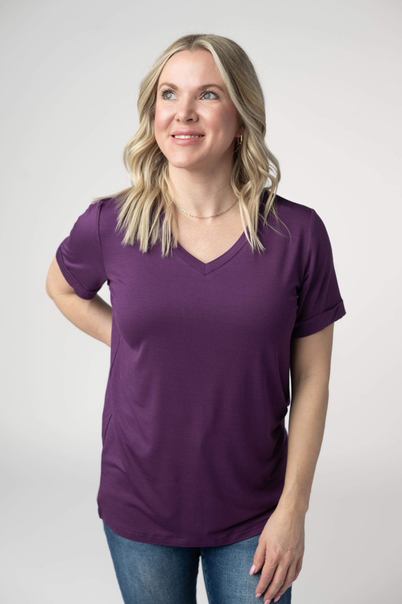 Michelle Mae Sophie Top - Purple