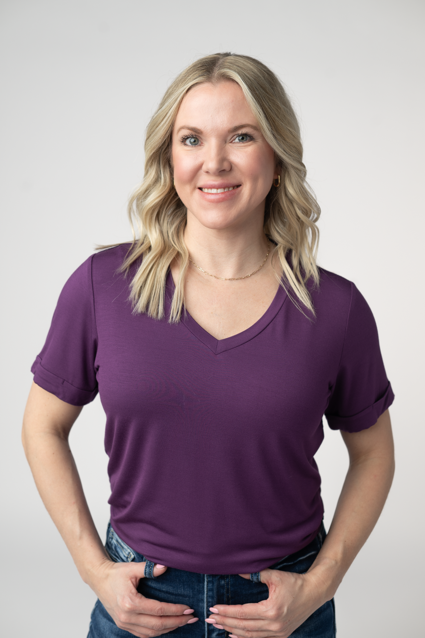 Michelle Mae Sophie Top - Purple