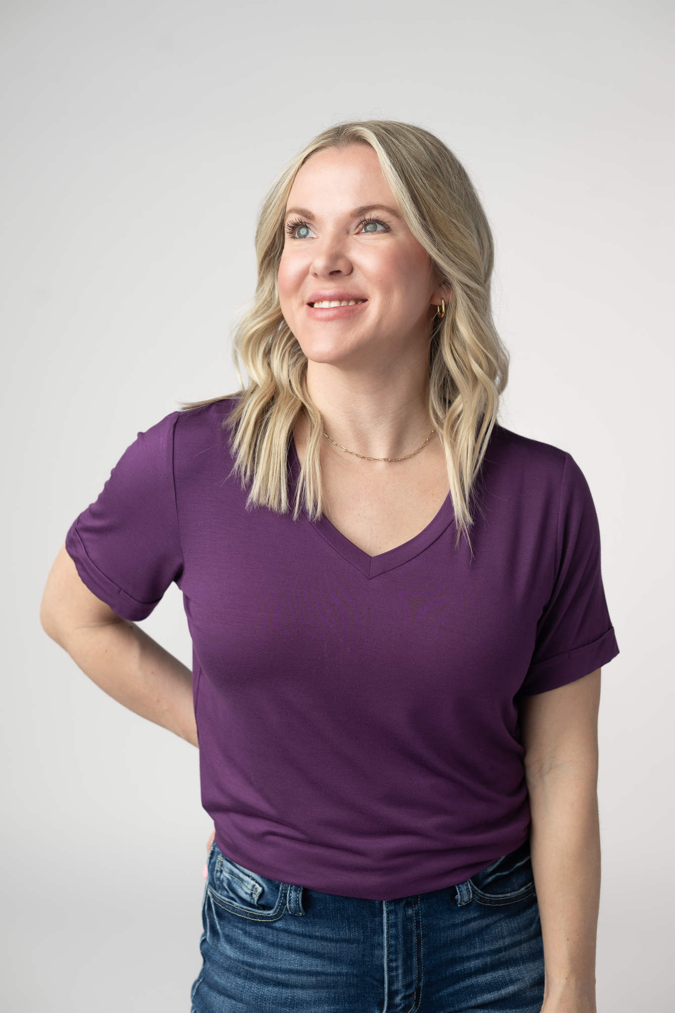 Michelle Mae Sophie Top - Purple