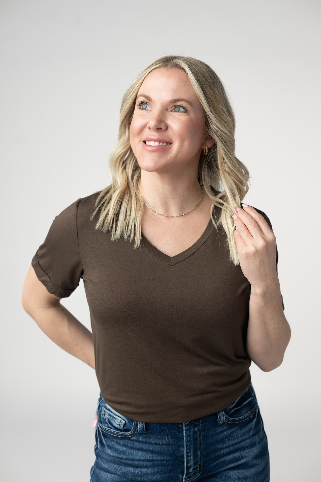 Michelle Mae Sophie Top - Brown