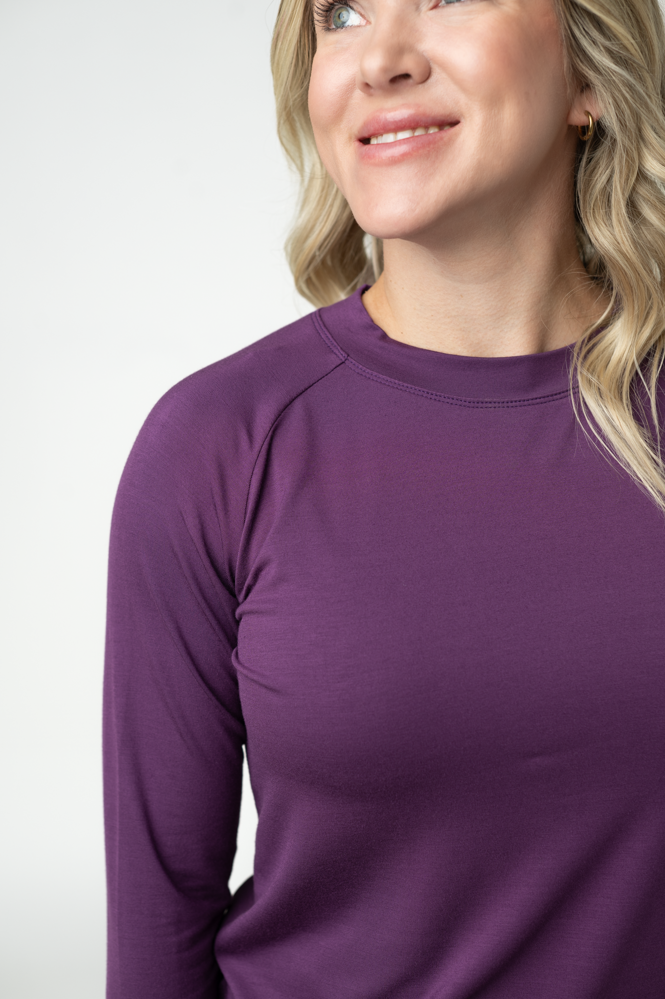 Michelle Mae Blair Long Sleeve Top - Purple