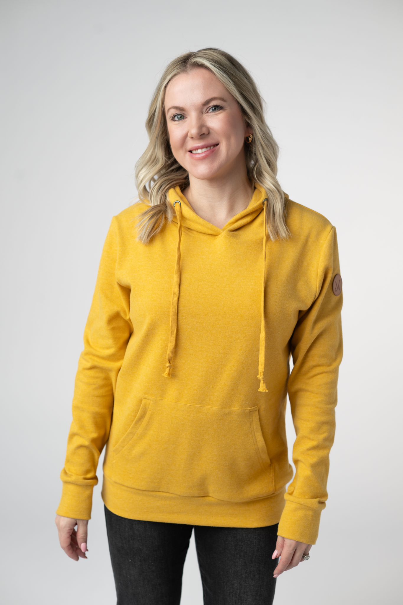 Michelle Mae  Hailey Hoodie - Mustard