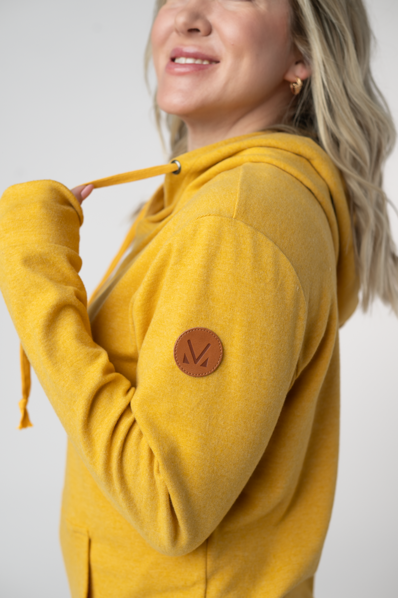 Michelle Mae  Hailey Hoodie - Mustard