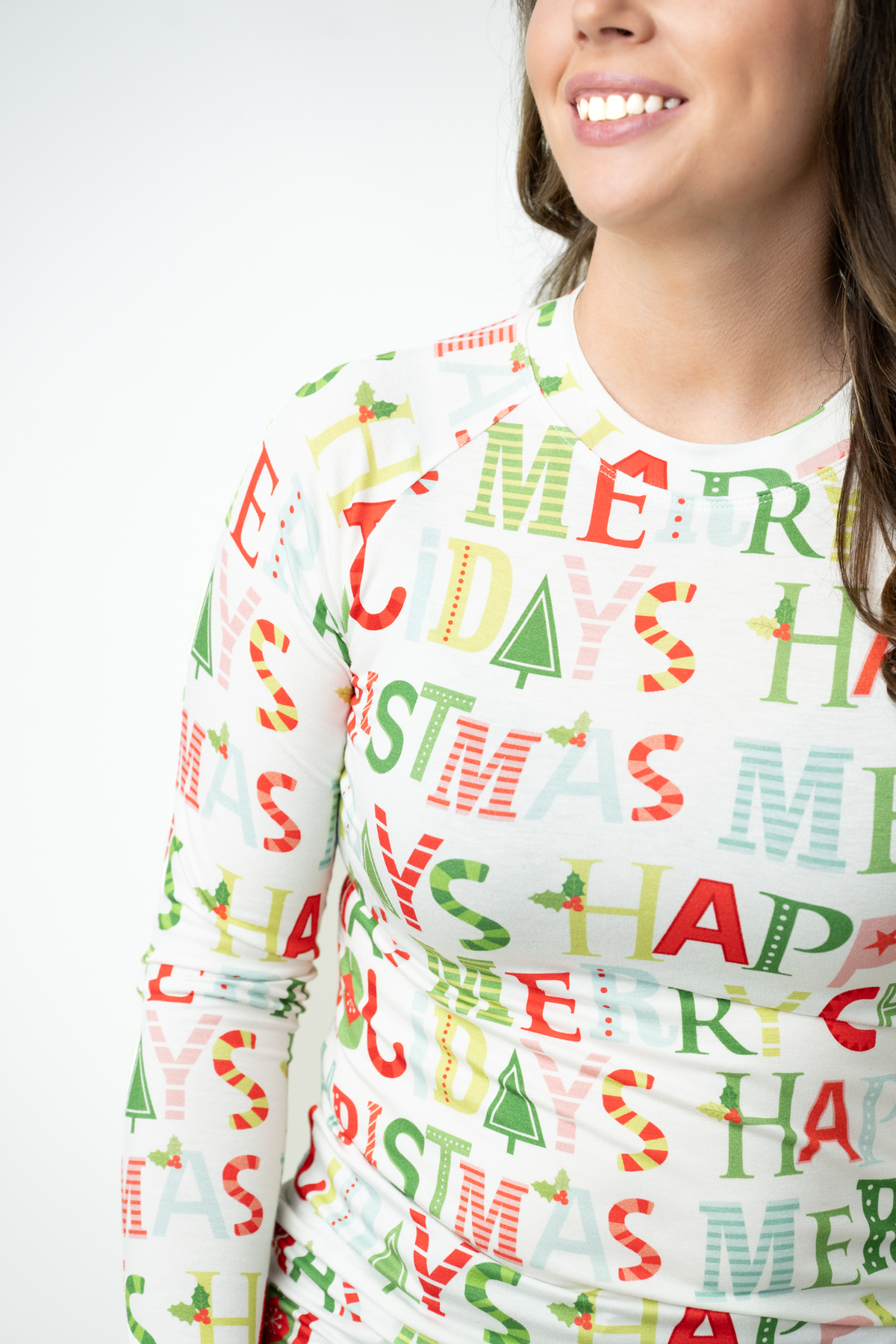 Michelle Mae Blair Long Sleeve Top - Merry Christmas