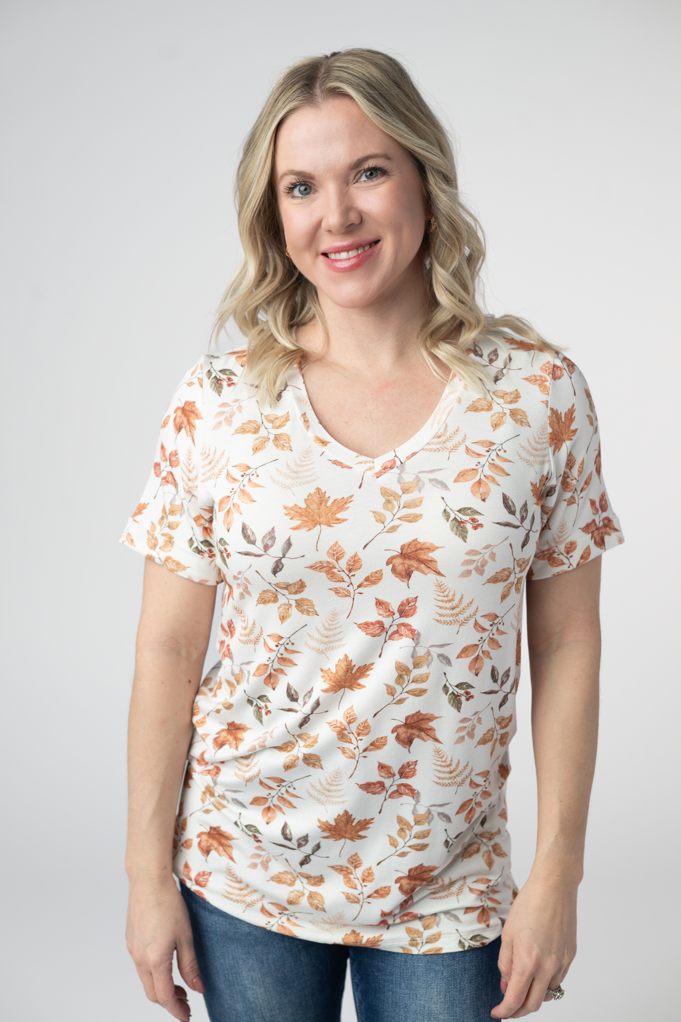 Michelle Mae Sophie Top - Autumn Leaves