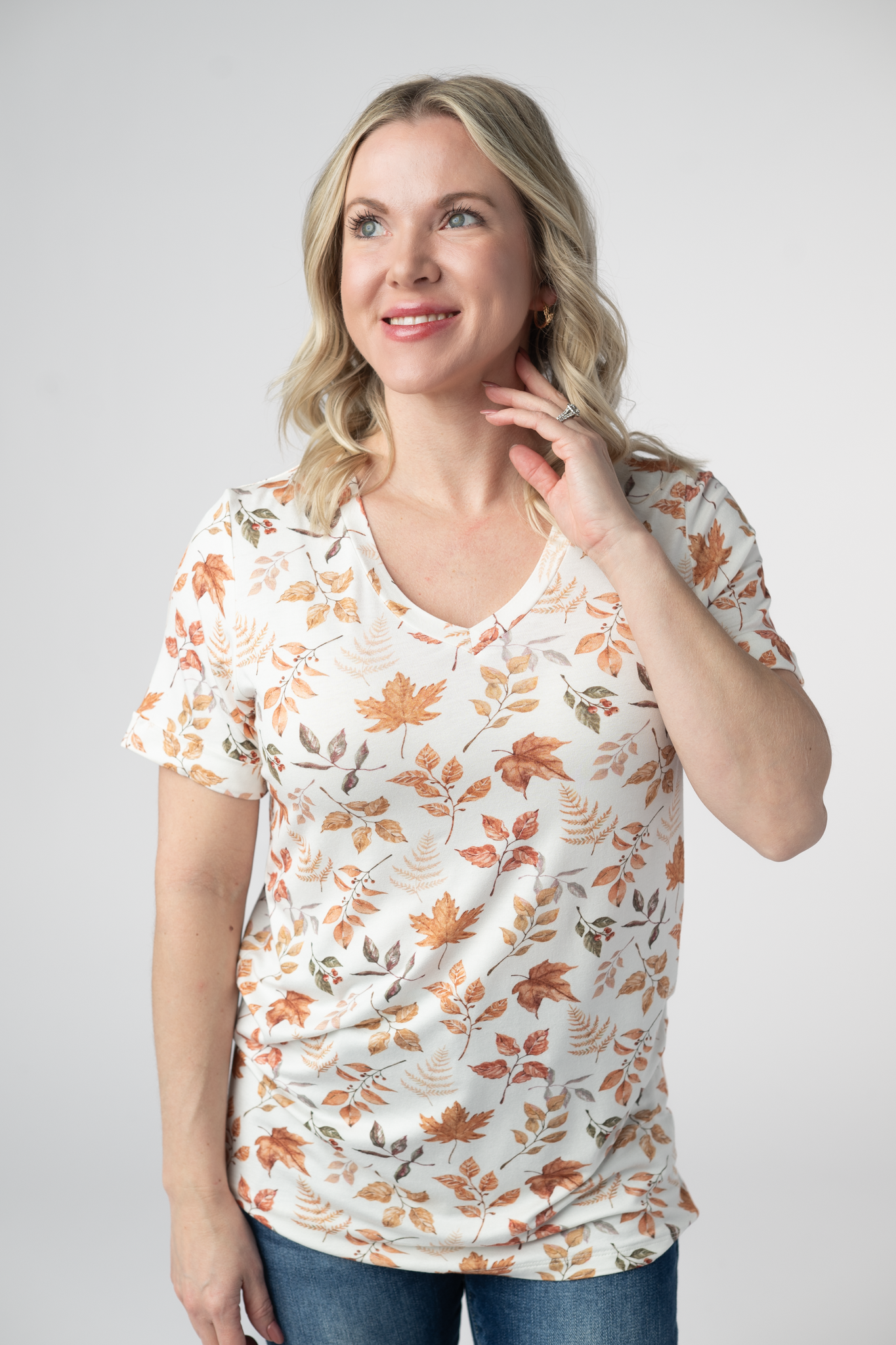 Michelle Mae Sophie Top - Autumn Leaves