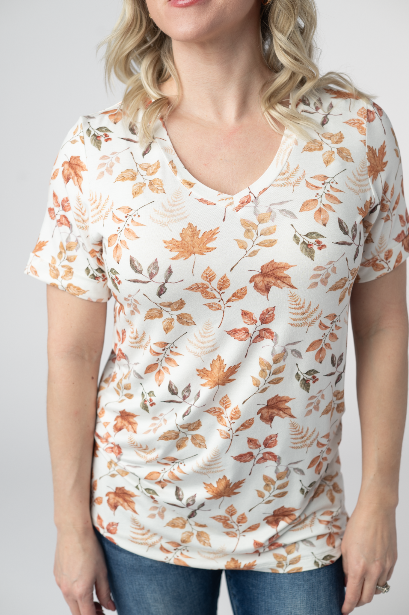 Michelle Mae Sophie Top - Autumn Leaves