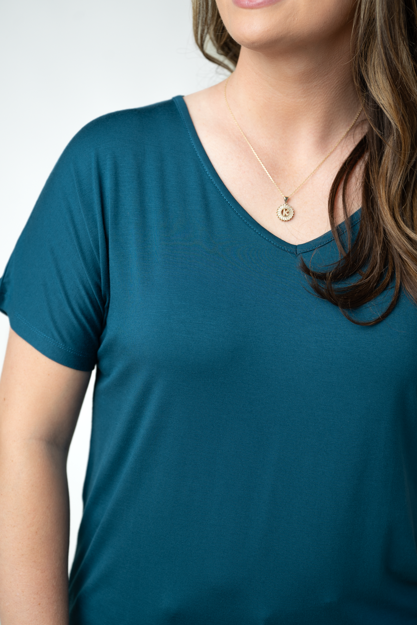 Michelle Mae Chloe Cozy Top - Teal