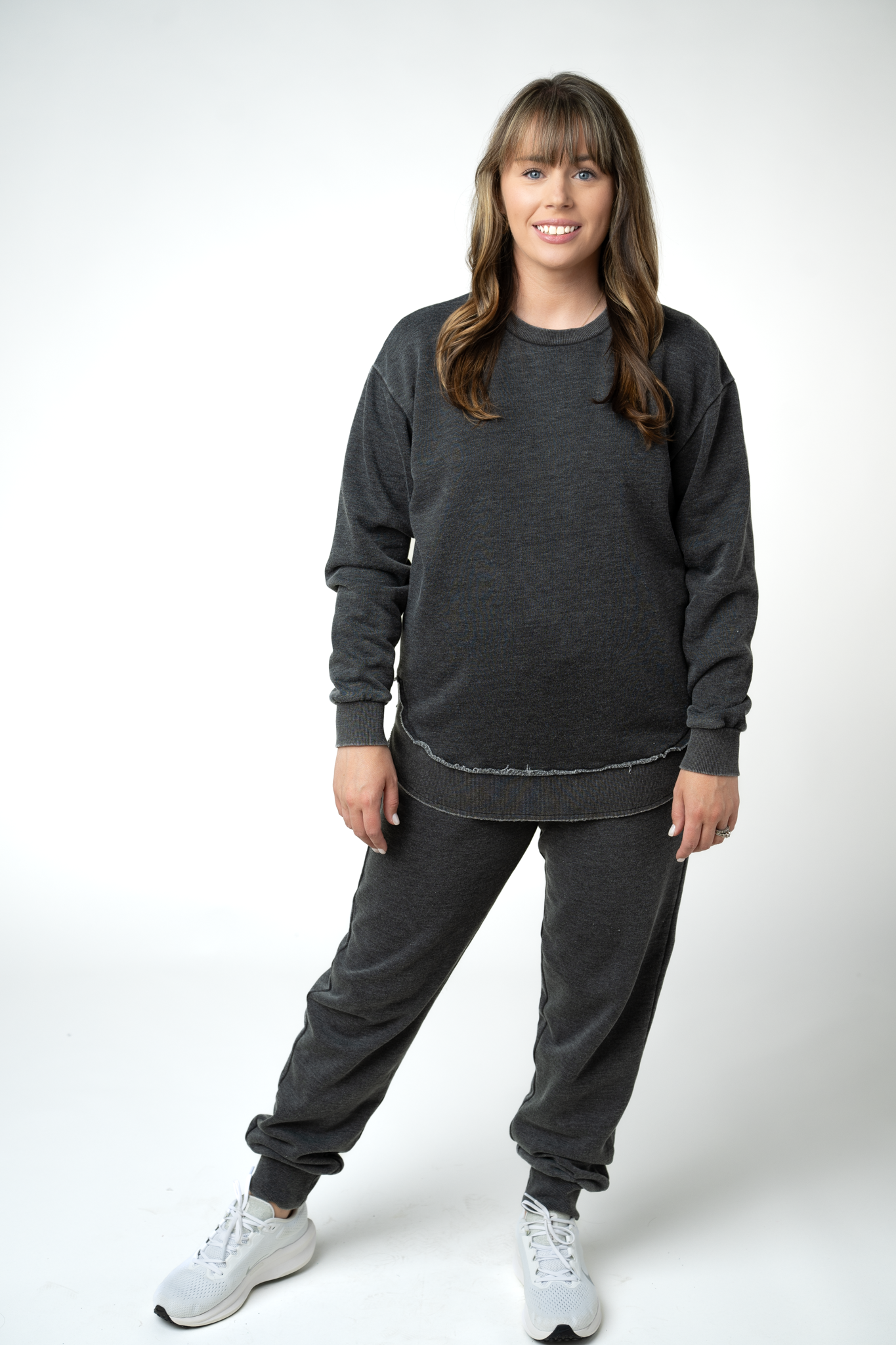 Michelle Mae Vintage Wash Pullover - Black