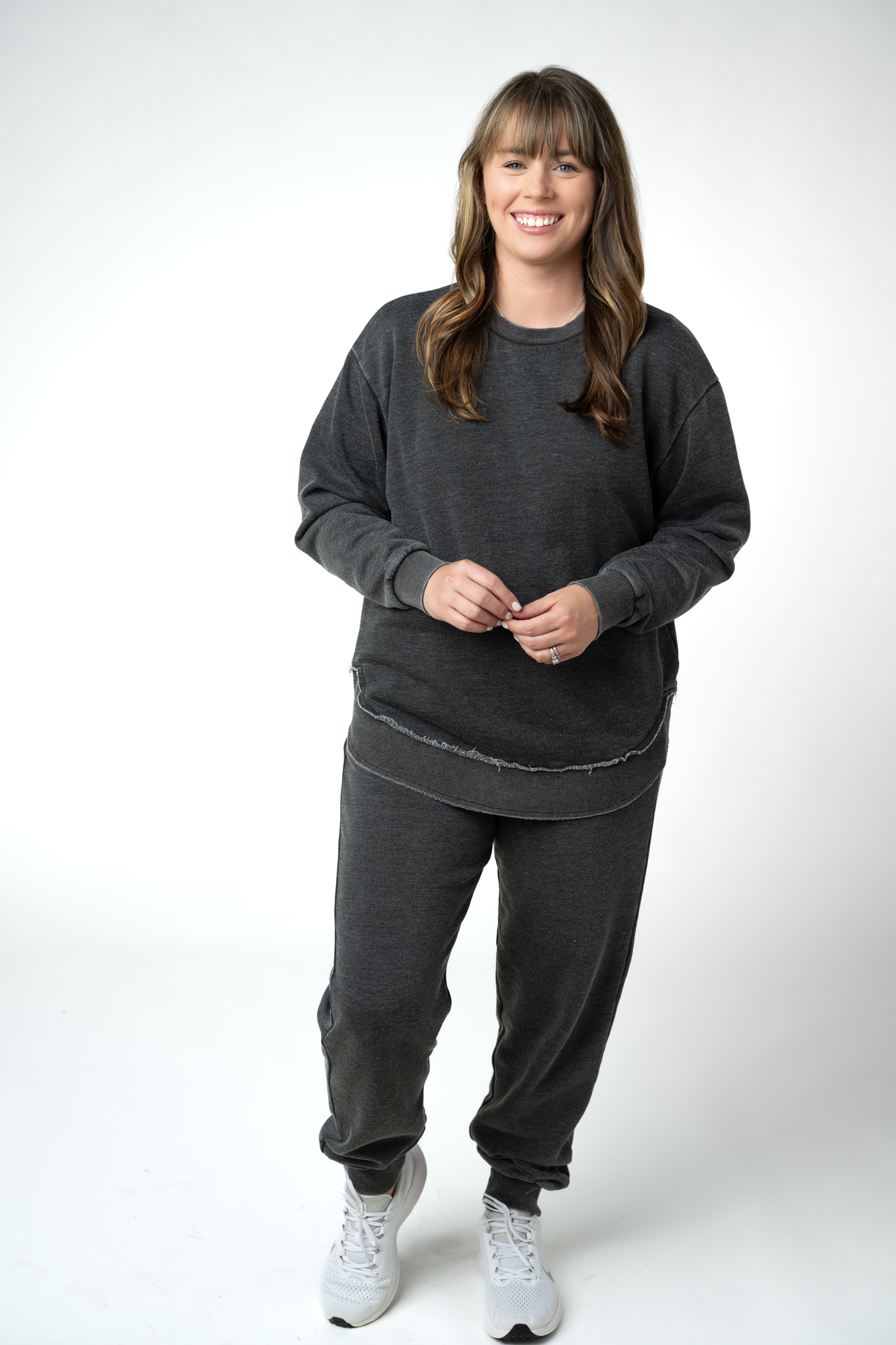 Michelle Mae Vintage Wash Pullover - Black