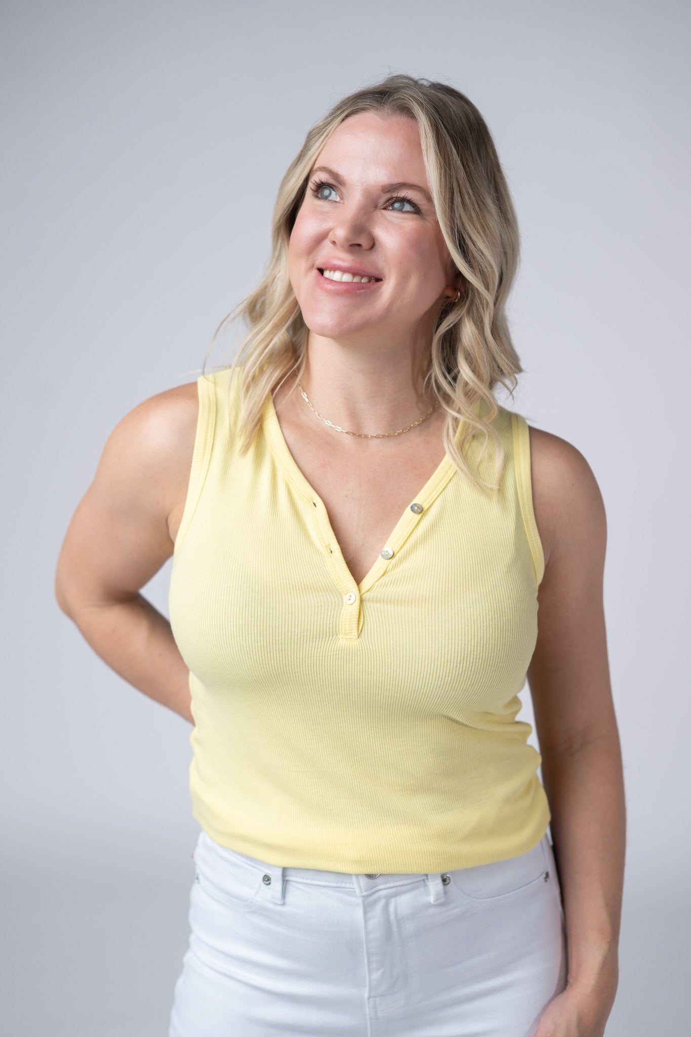 IN STOCK Addison Tank - Yellow