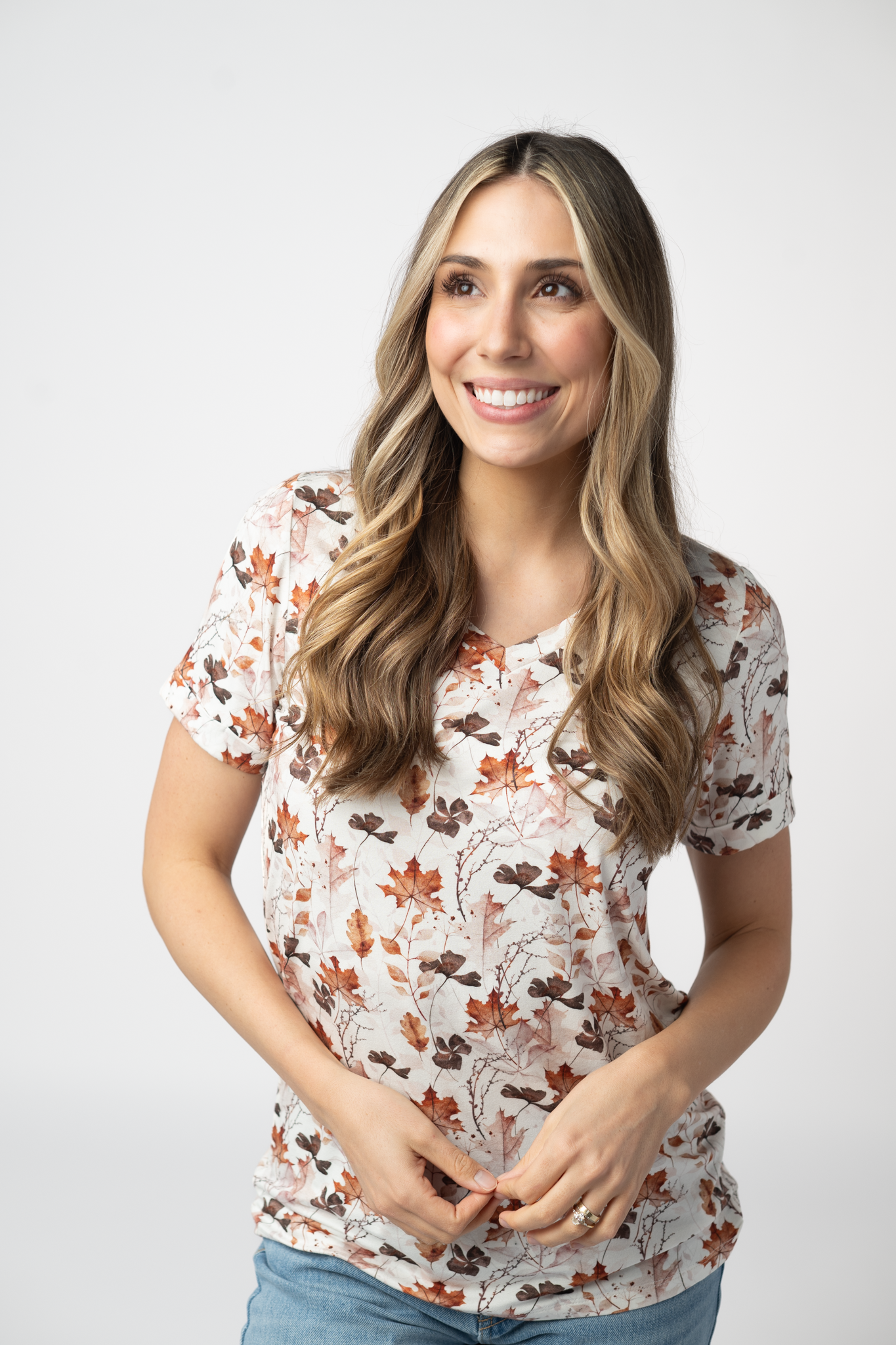 Michelle Mae Sophie Top - Fall Foliage