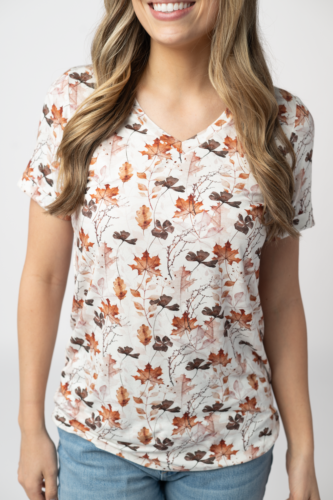 Michelle Mae Sophie Top - Fall Foliage