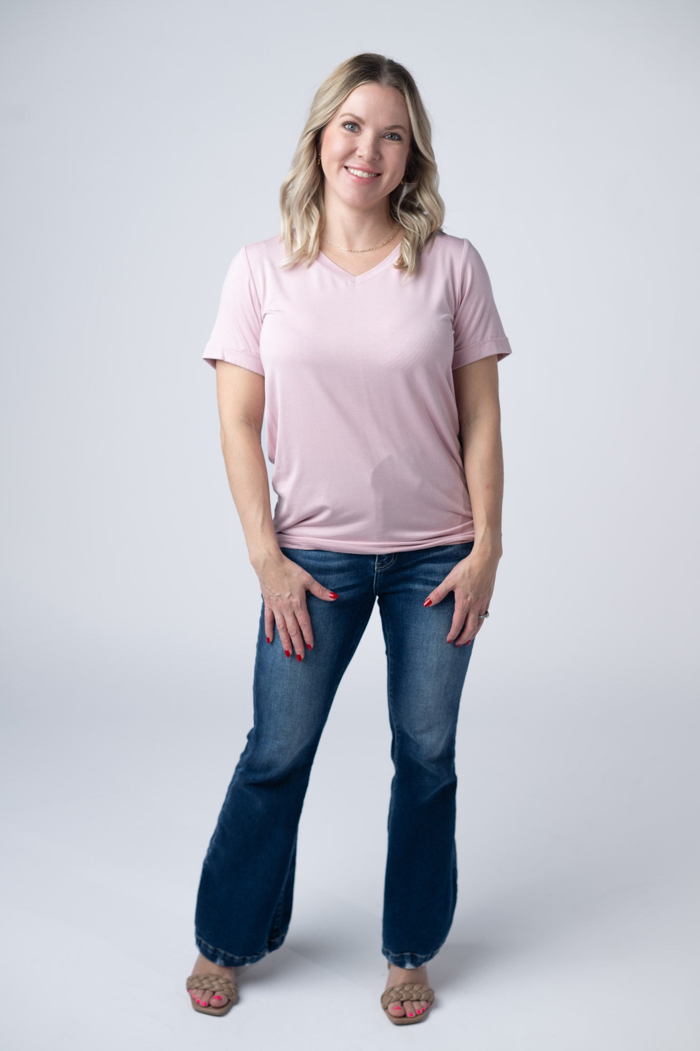 Michelle Mae Sophie Tee - Pearl Pink