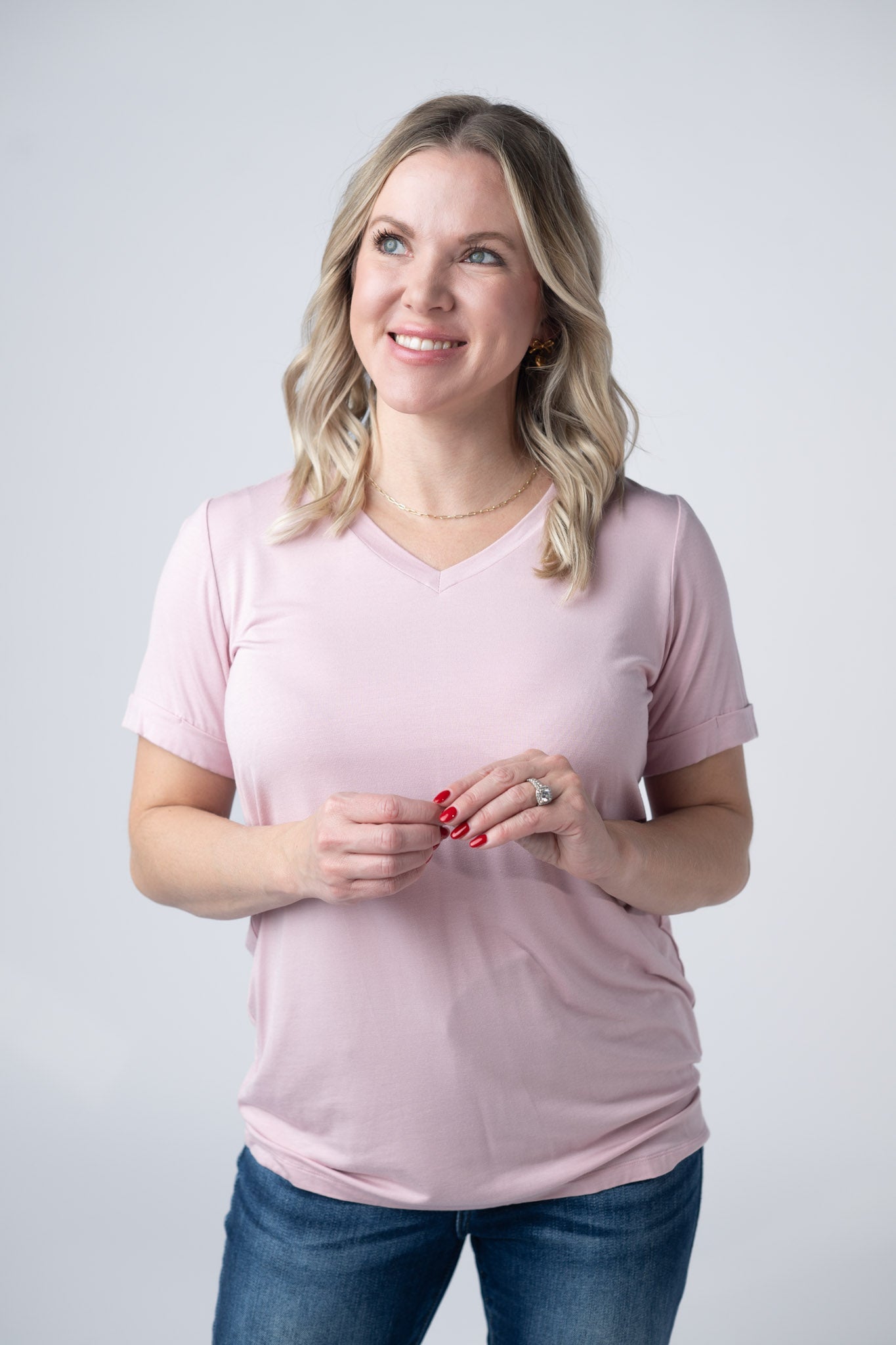 Michelle Mae Sophie Tee - Pearl Pink