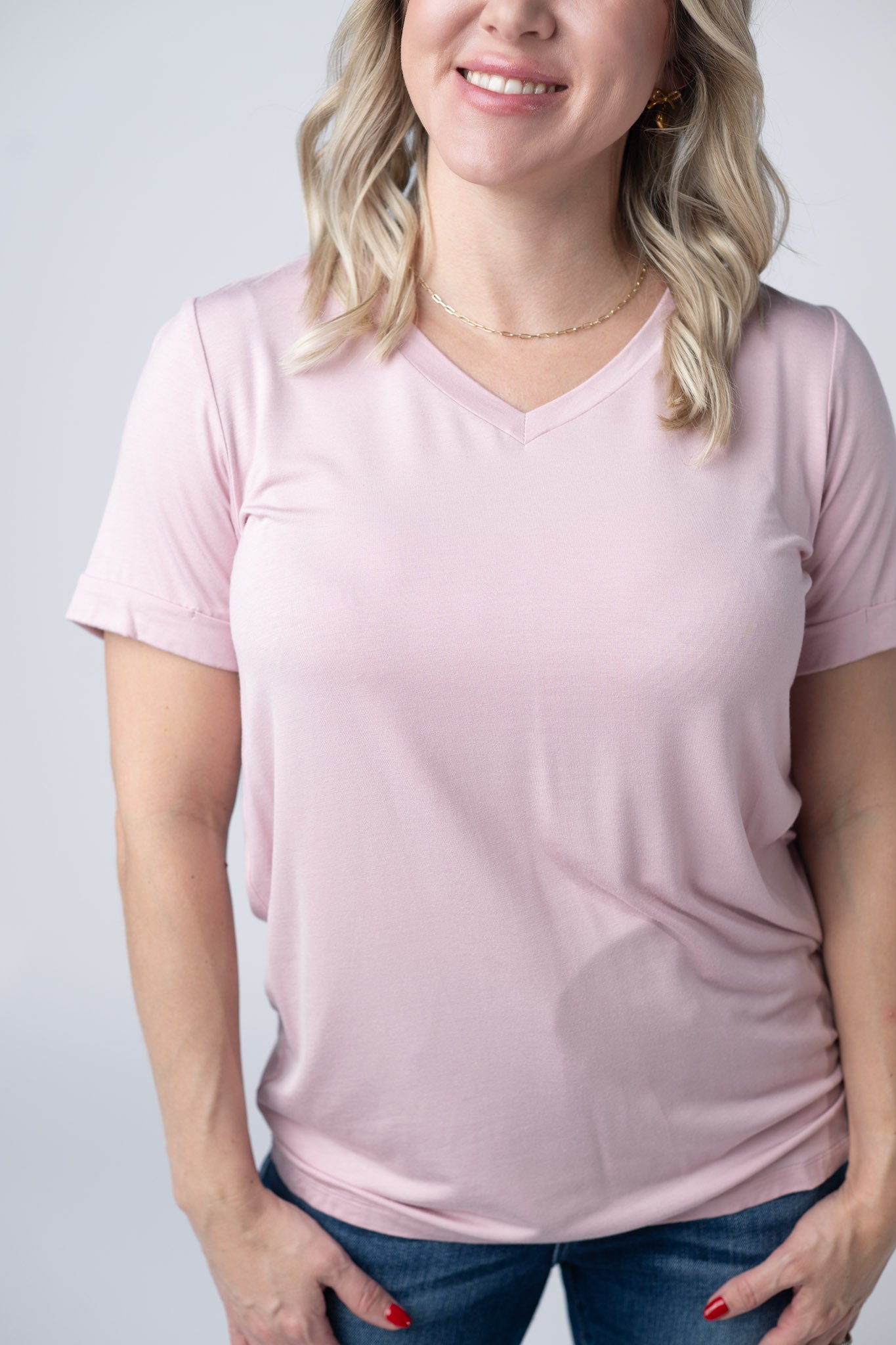 Michelle Mae Sophie Tee - Pearl Pink
