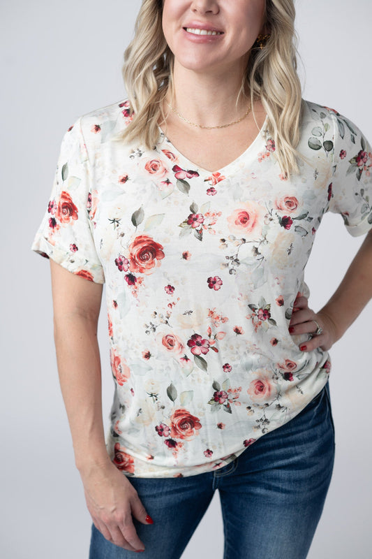 Michelle Mae Sophie Tee - Pink Bloom
