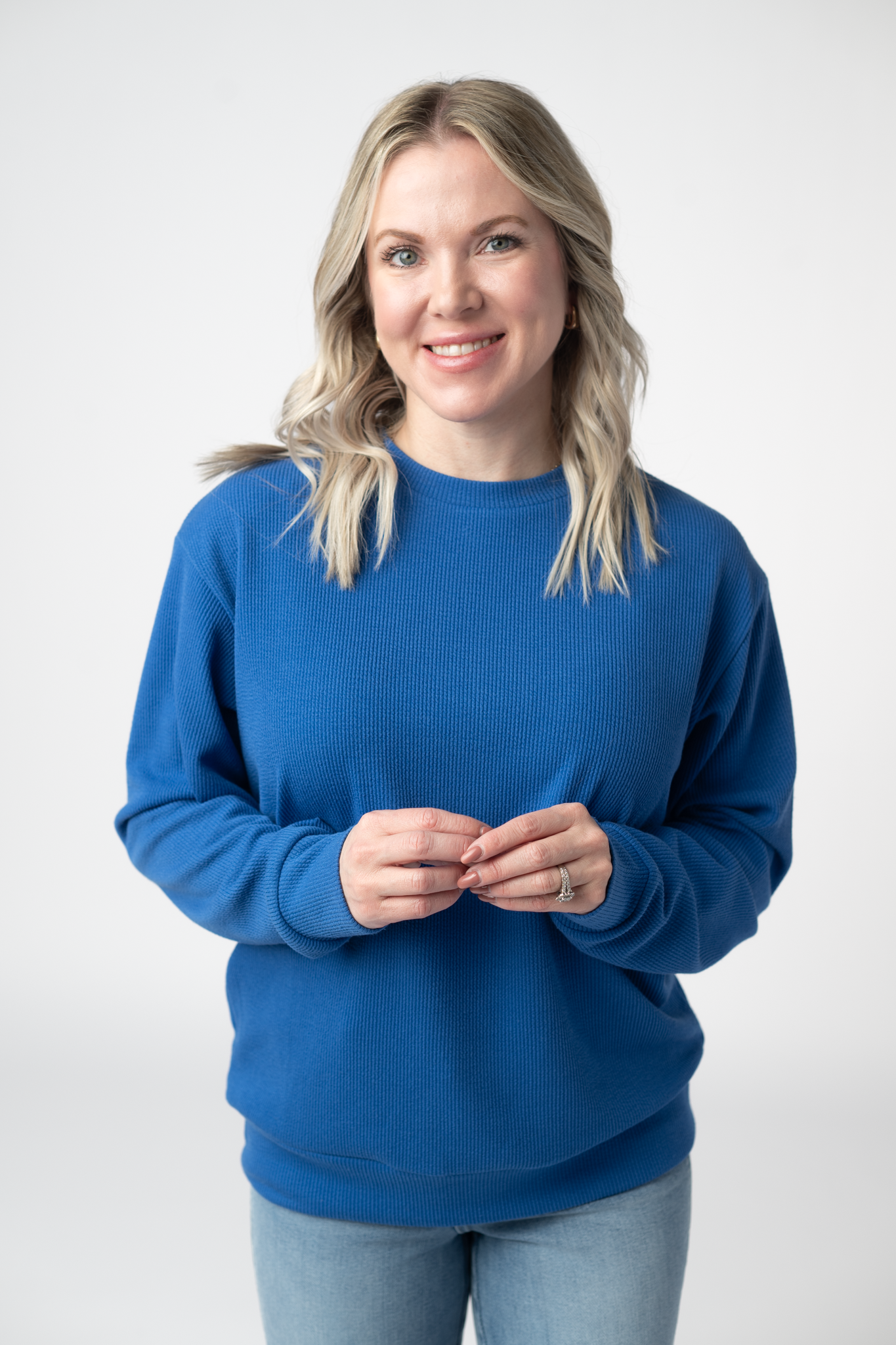 Michelle Mae America Pullover - Blue