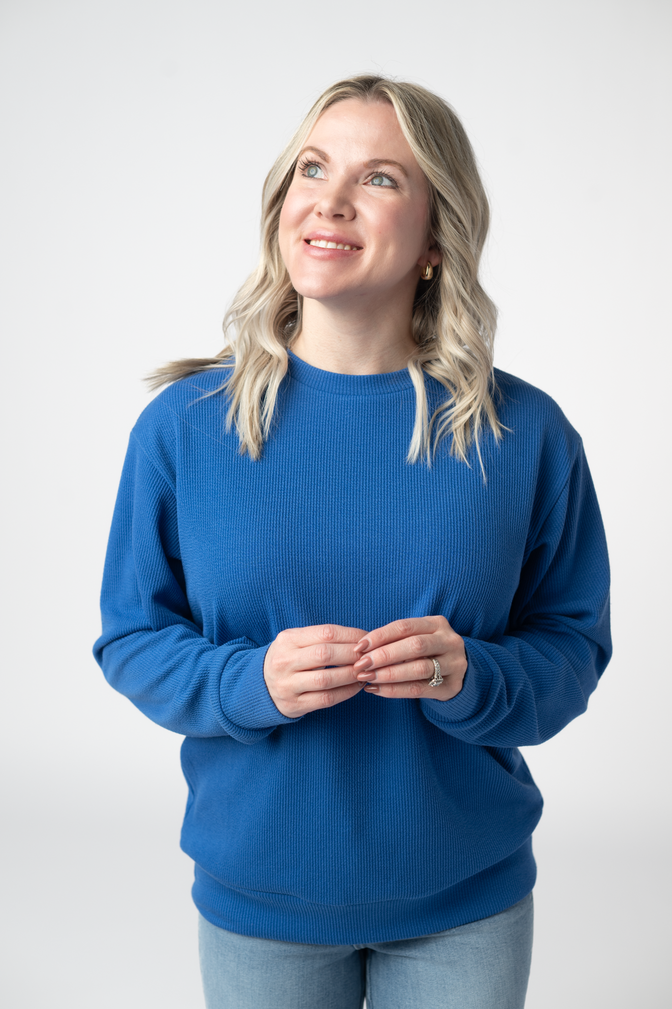 Michelle Mae America Pullover - Blue