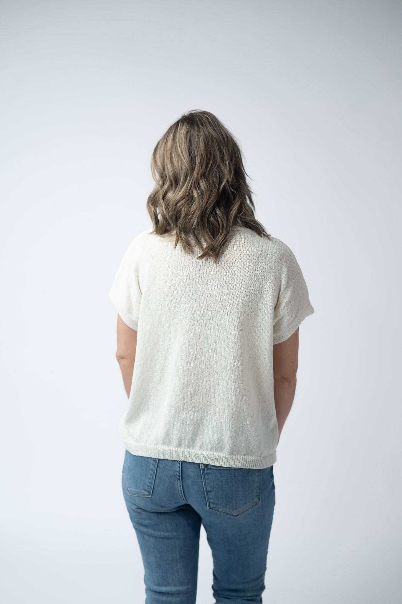 Michelle Mae American Flag Open Knit Top