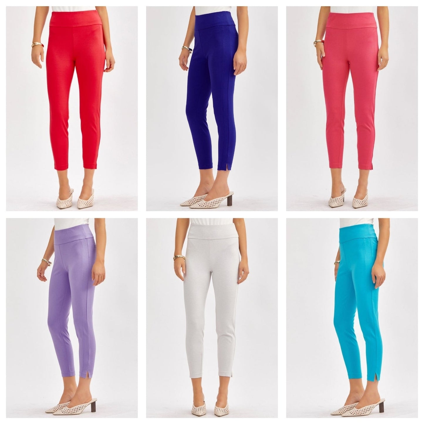 Dear Scarlett Magic Crop Skinny Pants in 6 colors