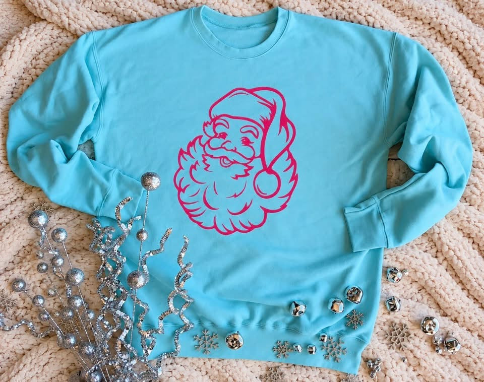PREORDER: Santa in Pink Graphic