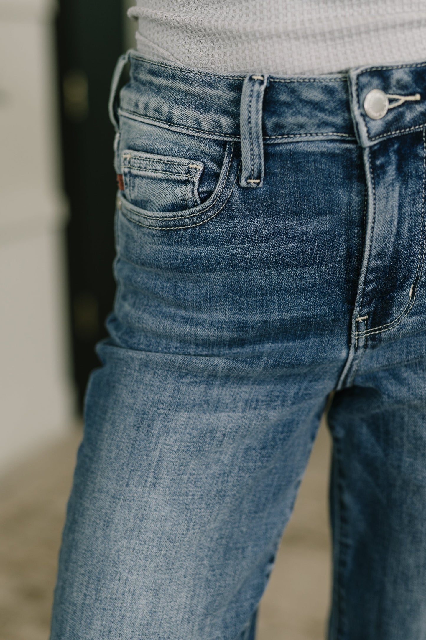 Holly Mid Rise Straight Judy Blue Jeans
