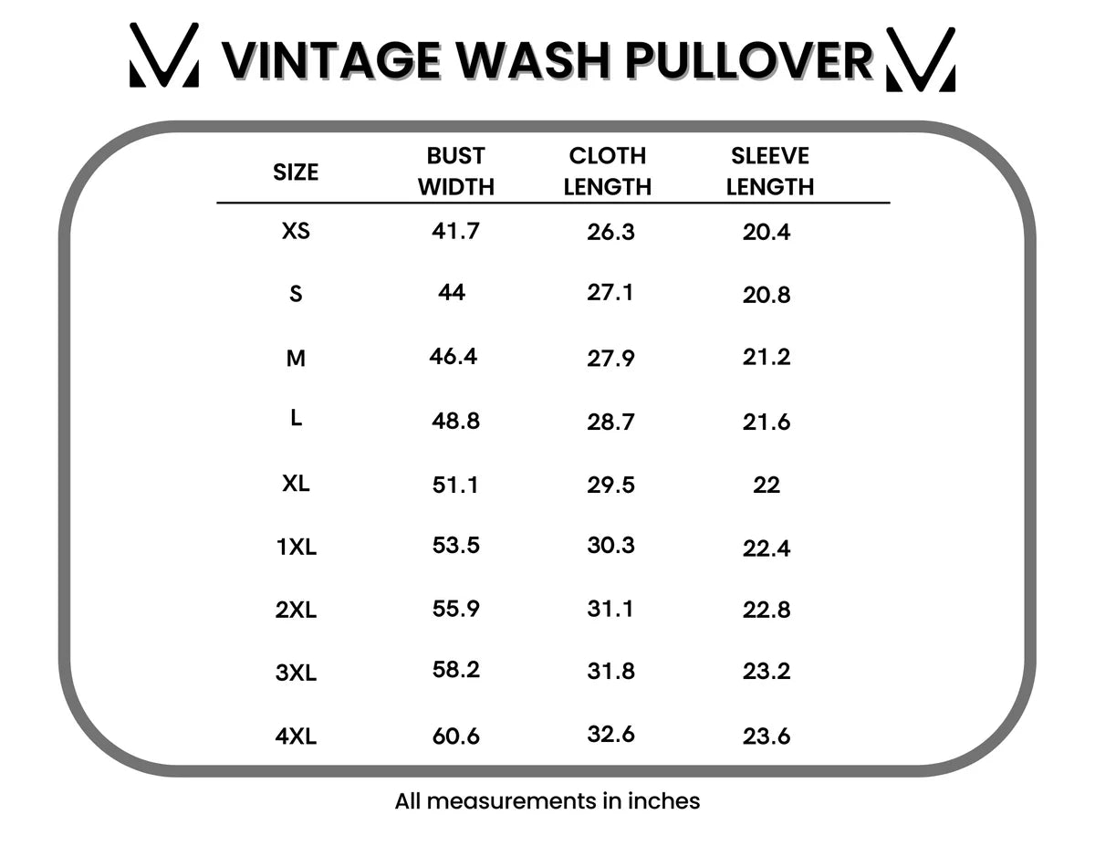 Michelle Mae Vintage Wash Pullover - Teal