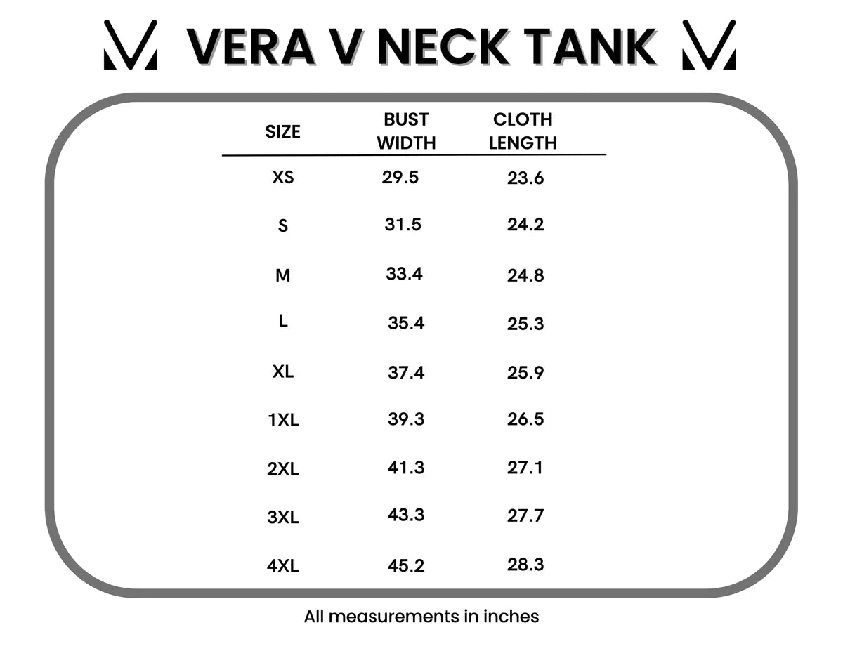 Michelle Mae Vera V Neck Tank - Lavender