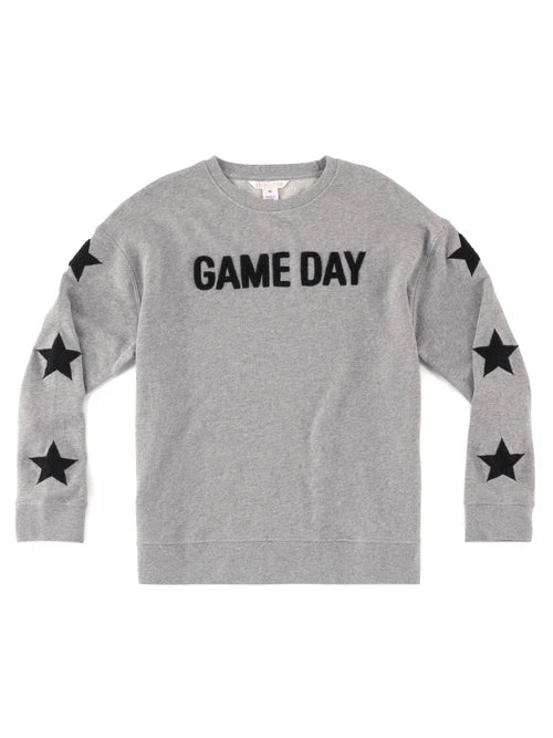 Game Day Sherpa Star Sleeve Pullover