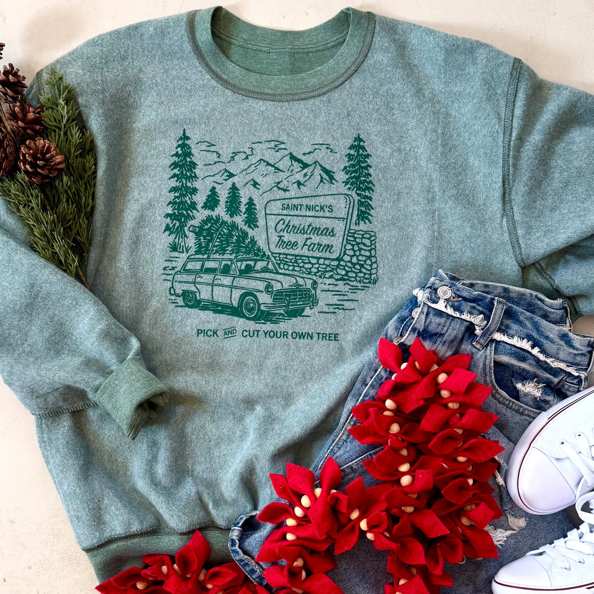 PREORDER Inside Out Christmas Sweatshirts - Multiple Options!