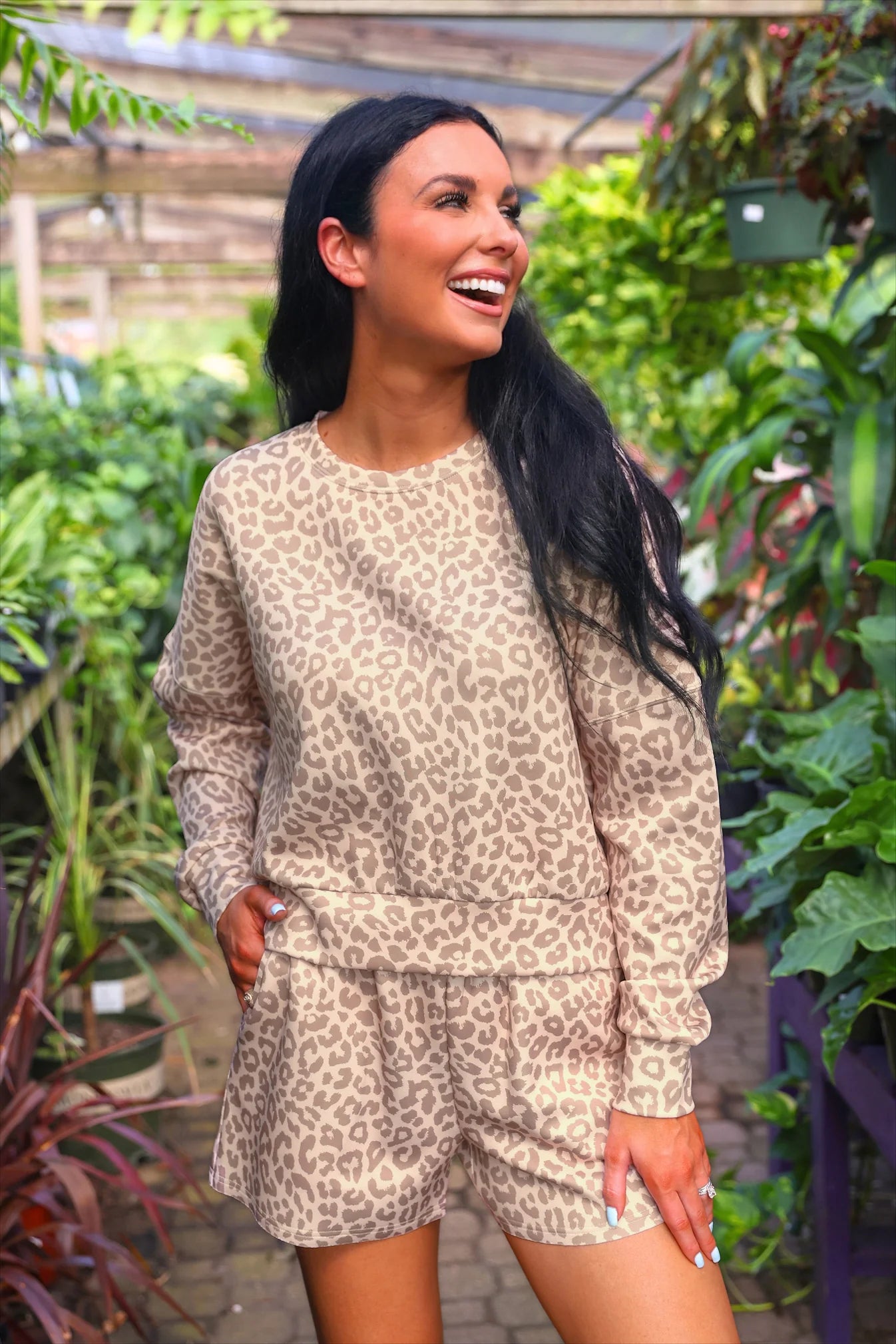PREORDER: Jess Lea Luna Luxe Pullover Set- Bella Leopard