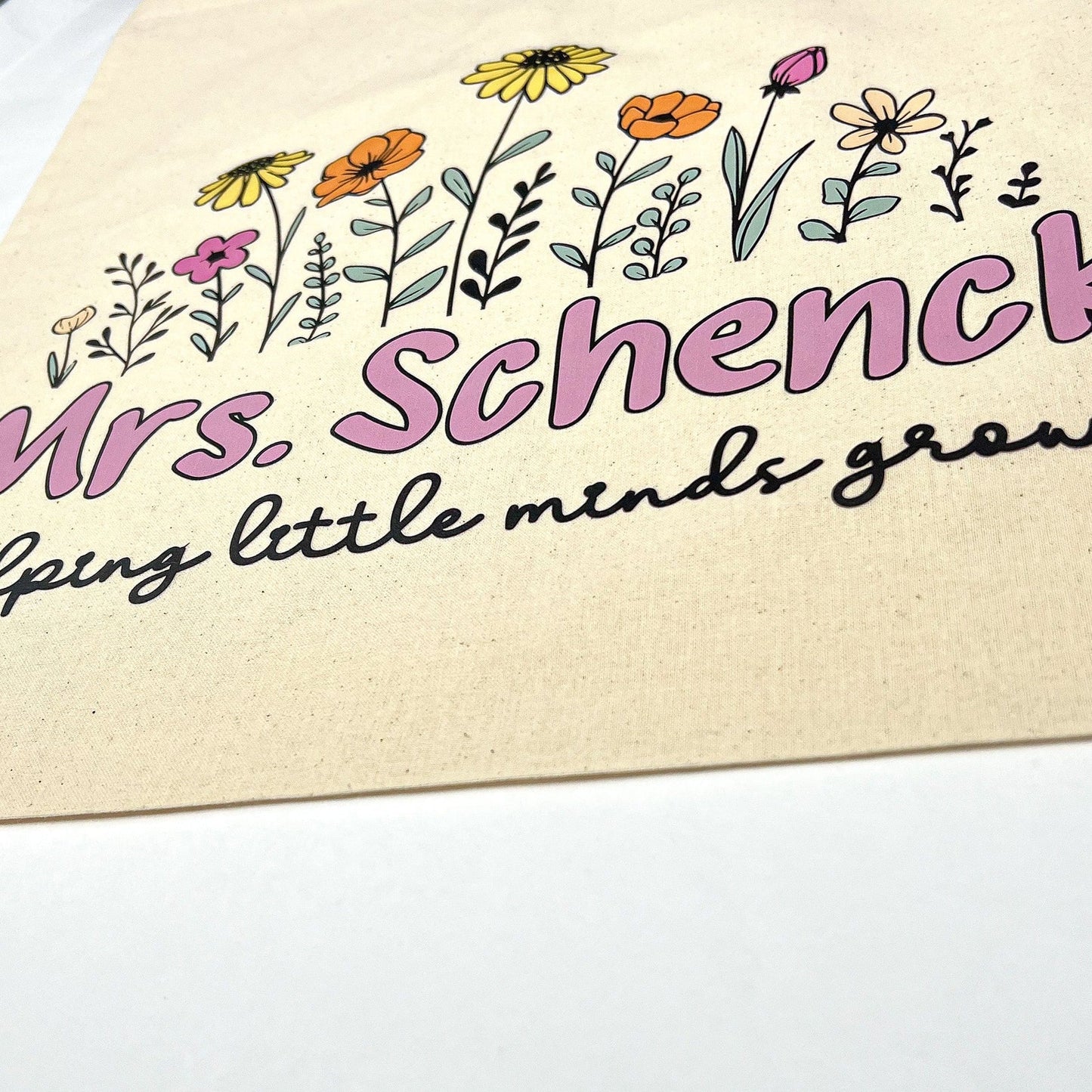 Preorder: Personalized Teacher Tote Bags (multiple options)