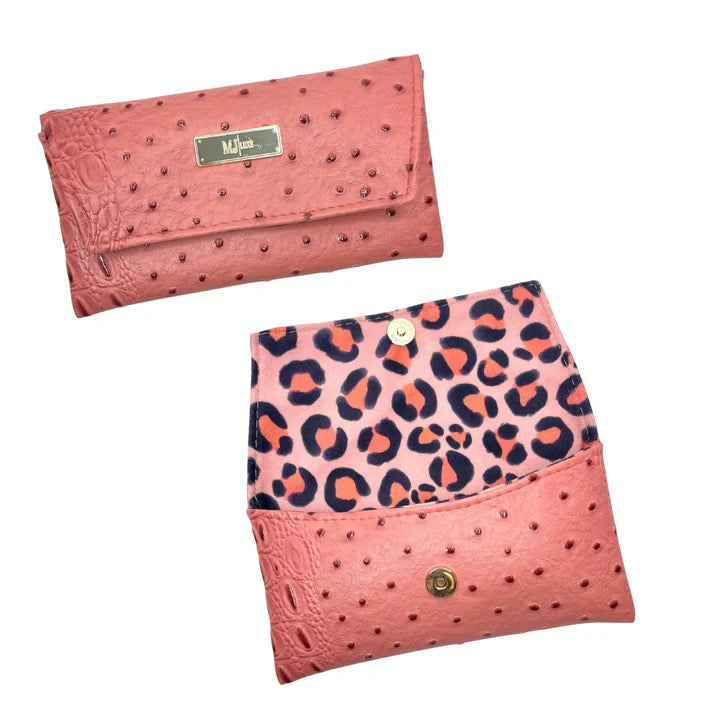 MJ Luxe Sunglass Case in Dune Coral