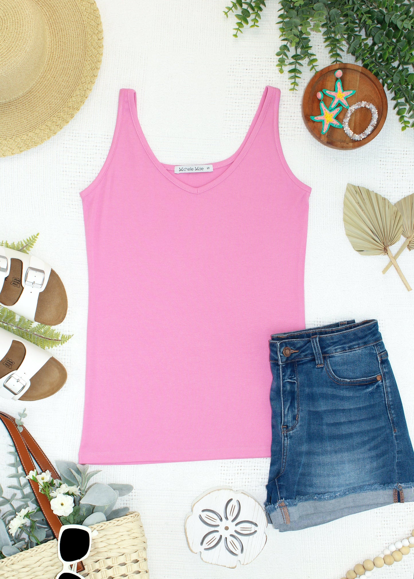 Michelle Mae Kennedy Tank - Pink