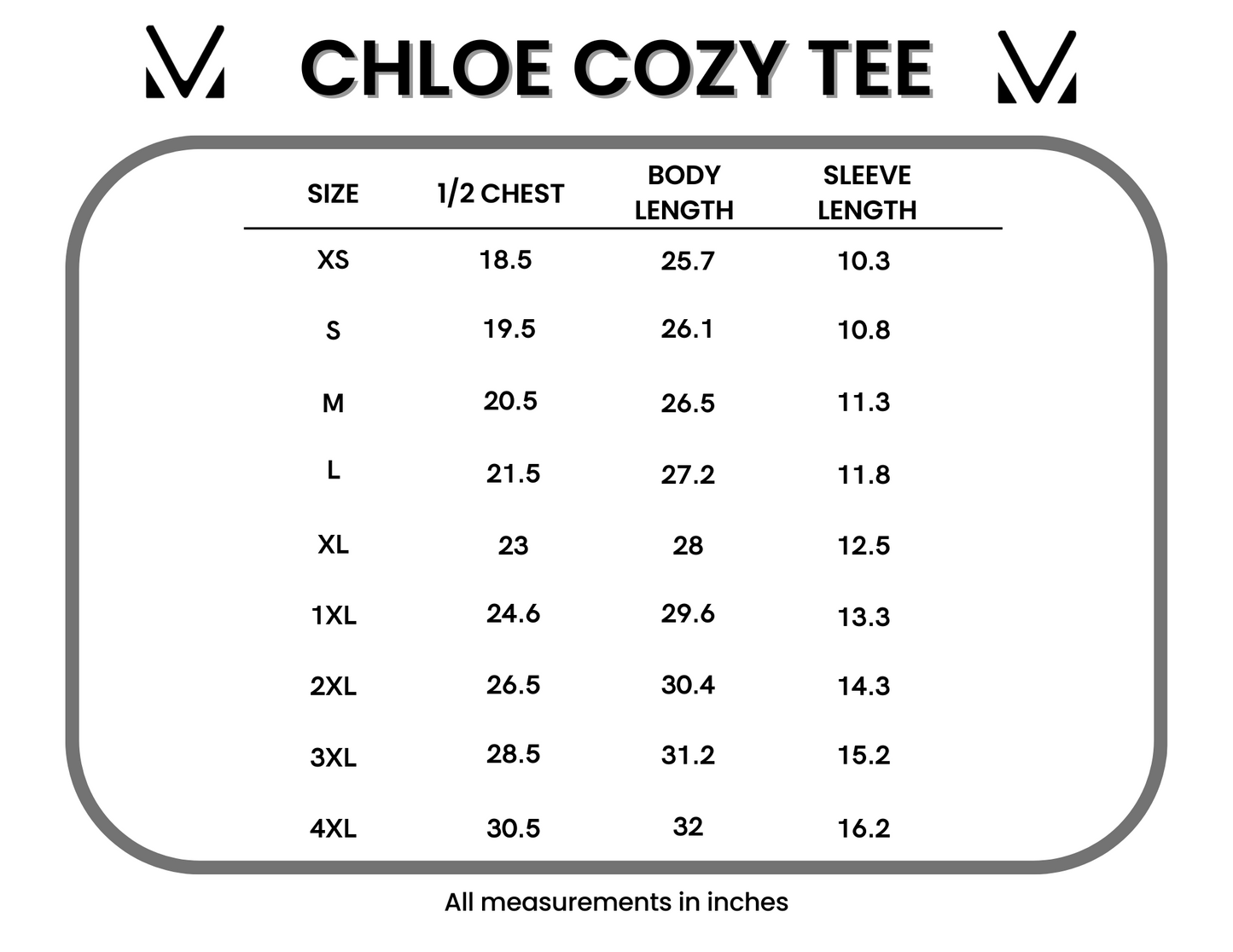 IN STOCK Chloe Cozy Tee - Geometric