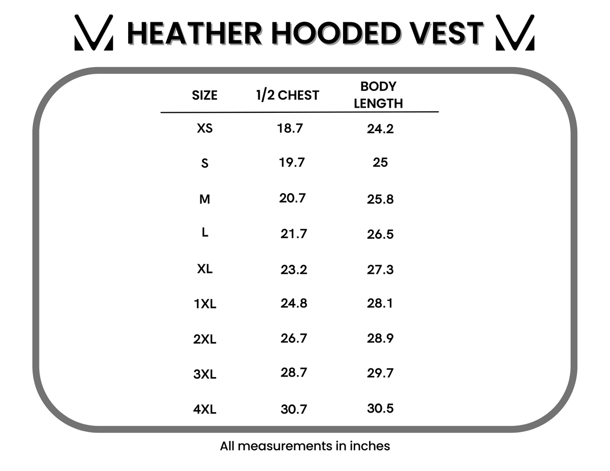 Michelle Mae Heather Geometric Hooded Vest - Forest Green