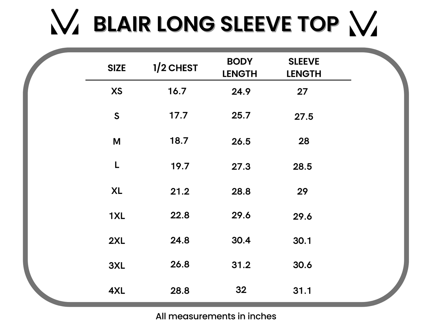 Michelle Mae Blair Long Sleeve Top - Black