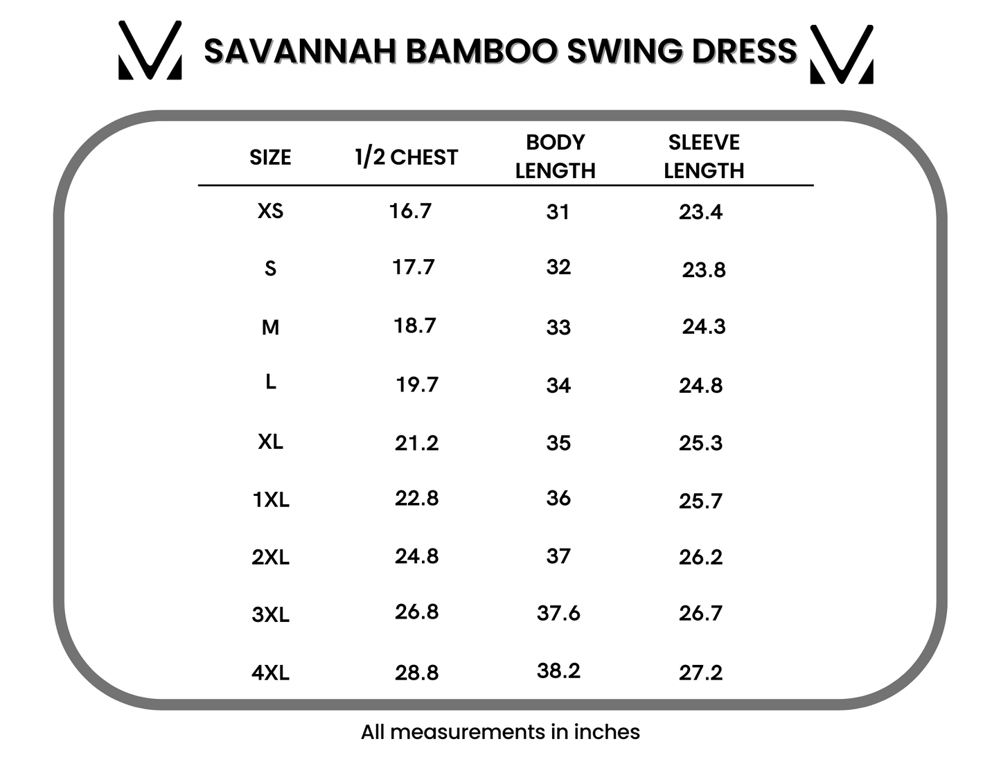 Michelle Mae Savannah Bamboo Swing Dress - Black