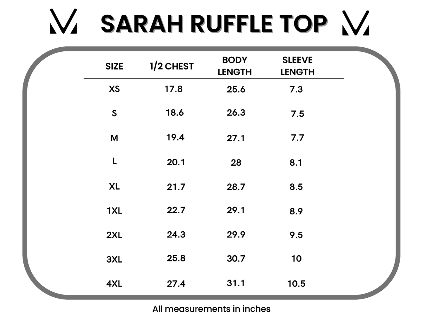 Michelle Mae Sarah Ruffle Short Sleeve - Dusty Jade