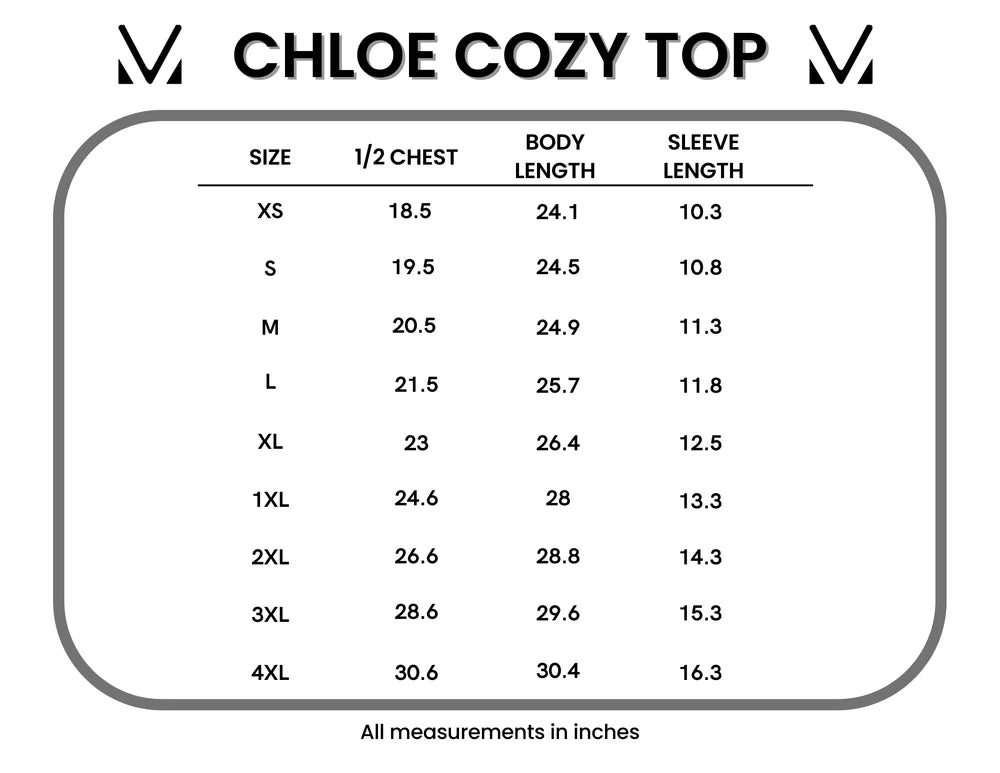 Michelle Mae Chloe Cozy Top - Brown