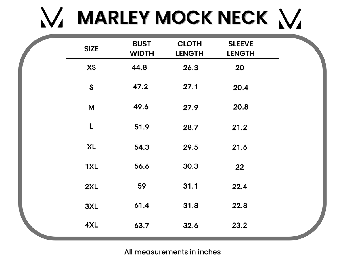 Michelle Mae Marley Mock Neck Sweatshirt - Purple