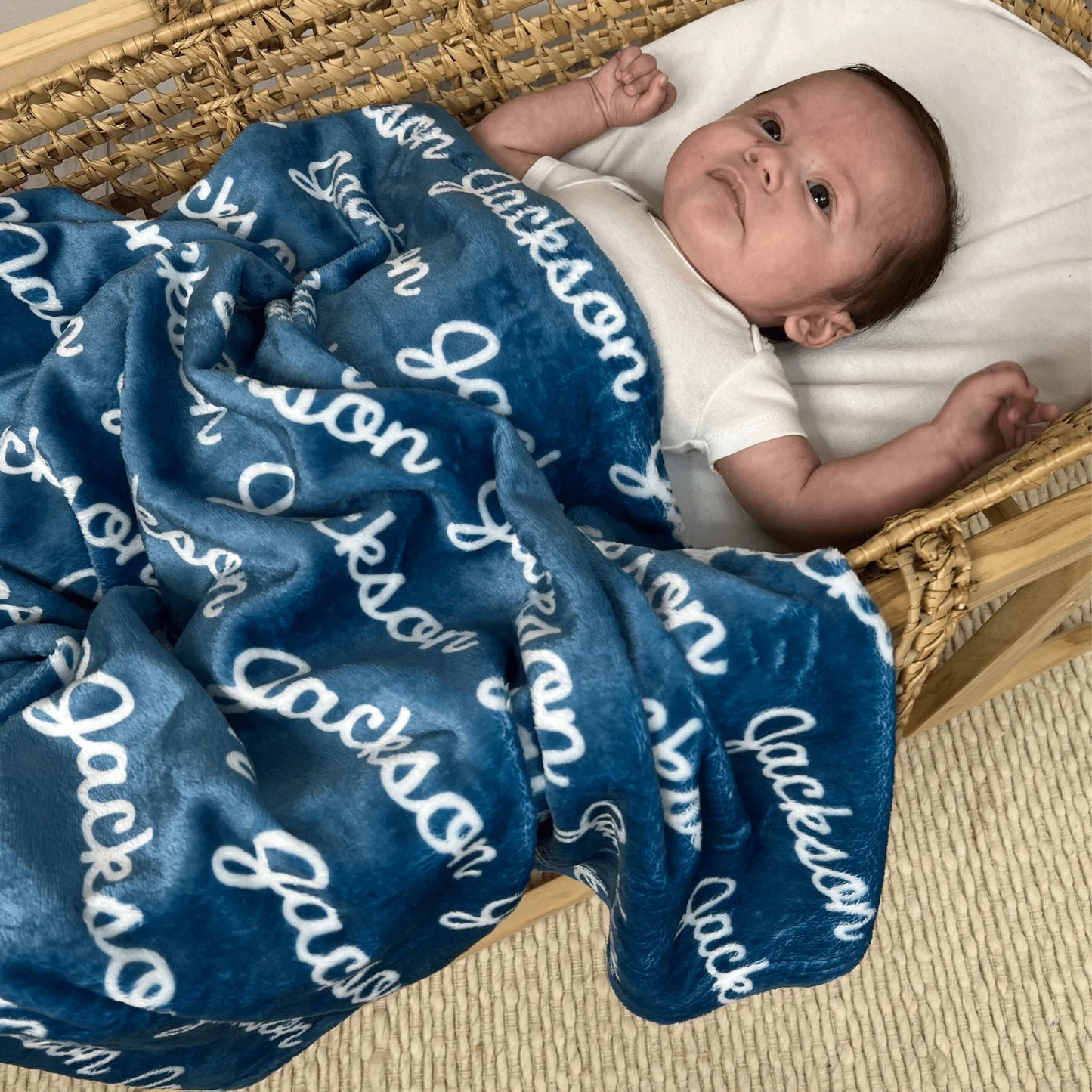 Preorder: Personalized Name Blanket or Swaddle