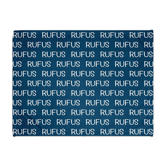 Preorder: Personalized Pet Name Bark Blanket