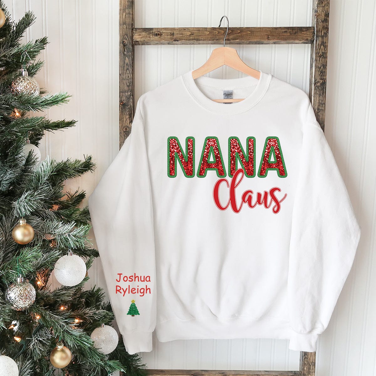 Preorder: Personalized Family Claus Christmas Sweatshirt