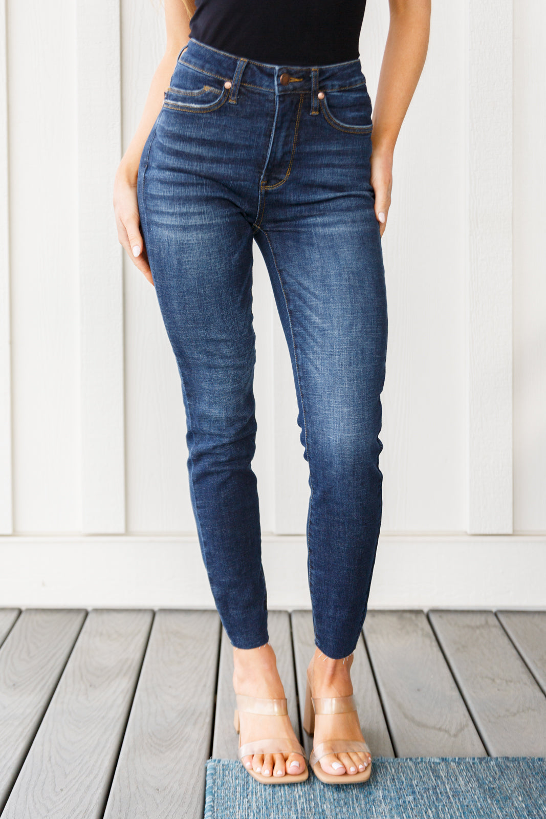 Georgia Peach Tummy Control Skinny Jeans